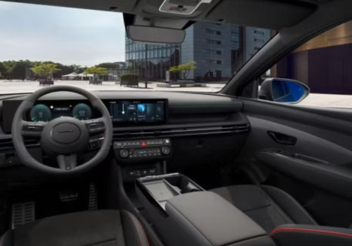 Sportovní interiér edice GO Czech N Line! vozu Hyundai TUCSON