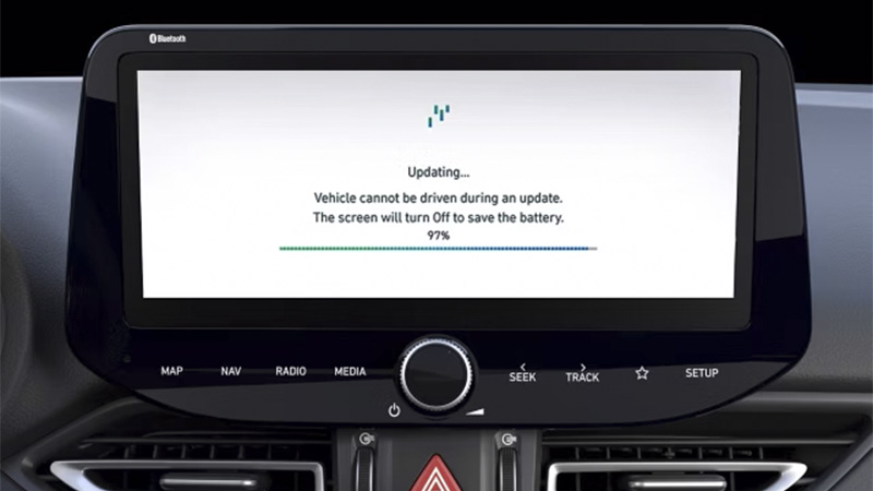 Hyundai i30 - Vždy aktuální aktualizace softwaru OTA