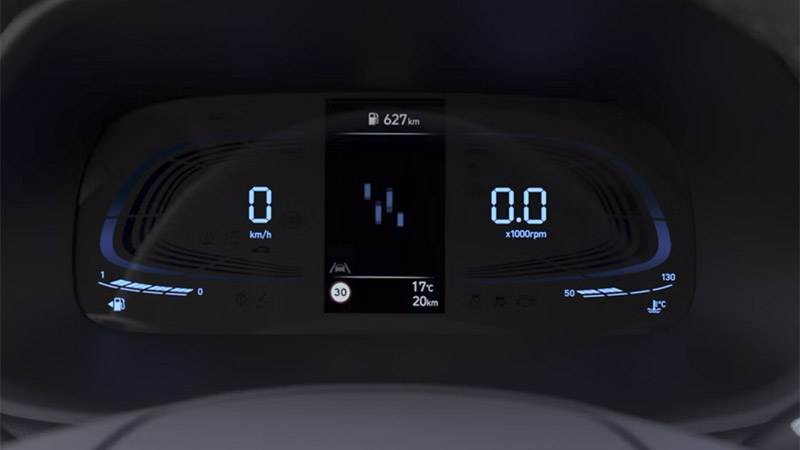 Hyundai i30 Kombi - 4,2” digitální přístrojový štít