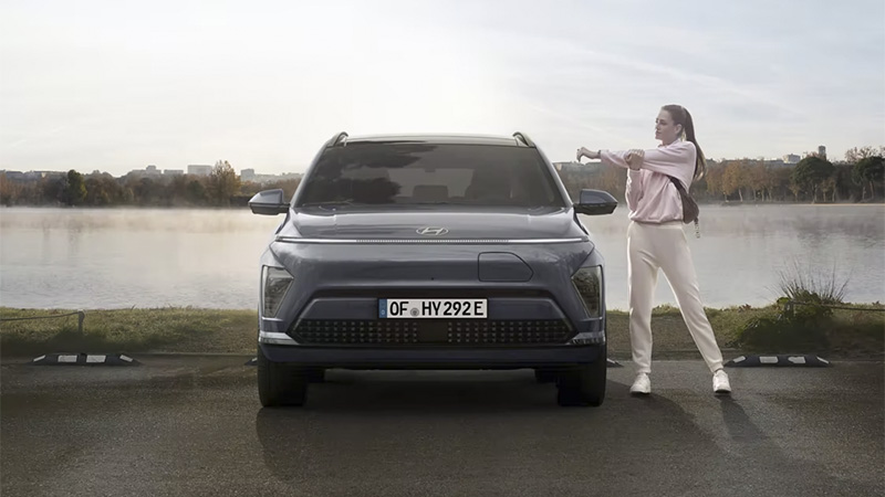 Vyhřívaný nabíjecí kryt Hyundai KONA Electric