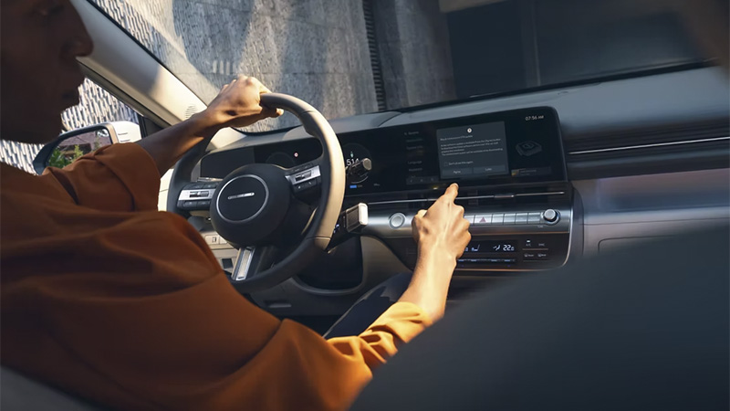 Bezdrátová aktualizace softwaru vozu OTA Hyundai KONA Electric