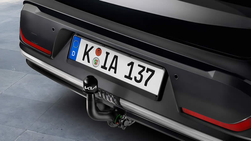 Kia K4 - odnímatelné tažné zařízení