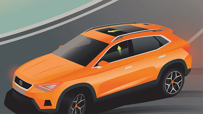 Pre-Crash-System SEAT Ateca