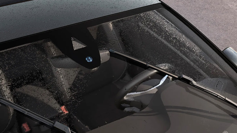 Senzor deště na předním okně vozu SEAT Ateca