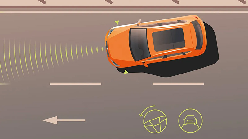 bezpečnostní asistent SEAT Ibiza - Lane Assist
