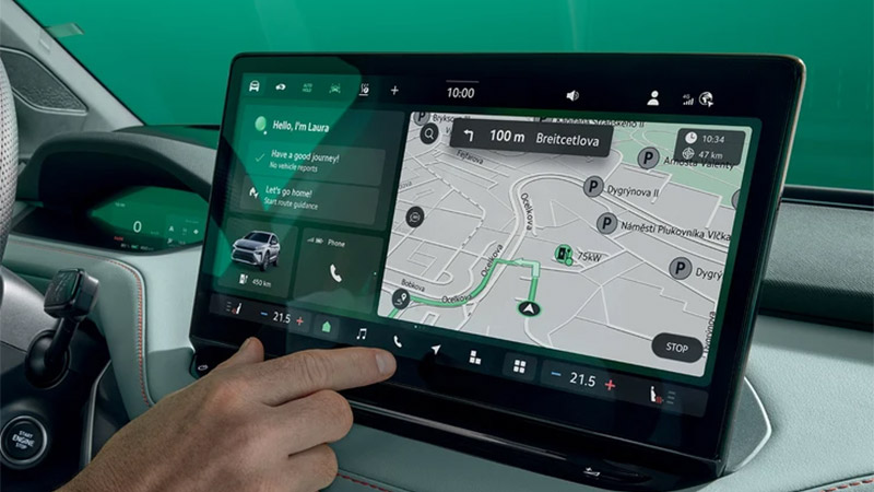Škoda Elroq RS - Buďte ve spojení, ať jste kdekoliv
