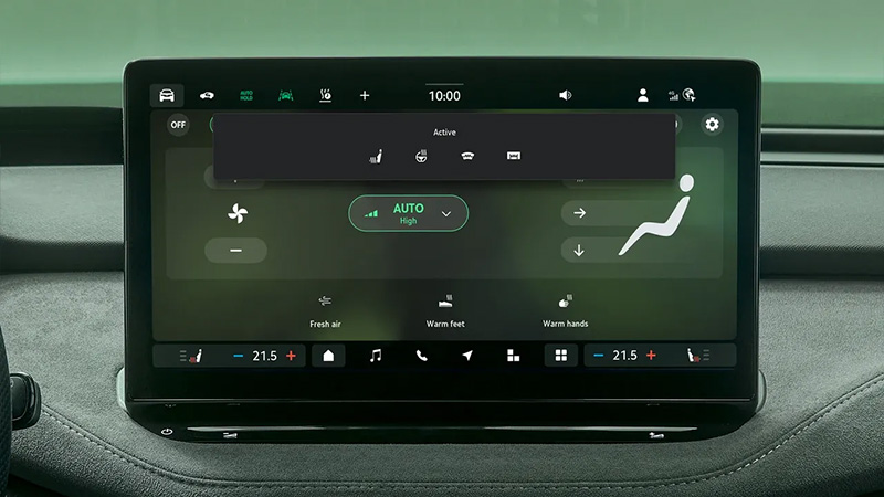 Škoda Enyaq Coupé Sportline skoda enyaq coupe klimatizace