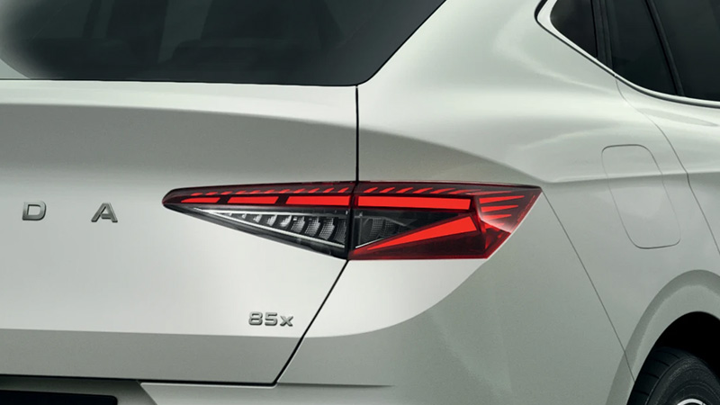 Škoda Enyaq Coupé Sportline skoda enyaq coupe zadni led svetla