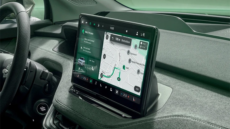 Škoda Enyaq Coupé Sportline skoda enyaq navigace