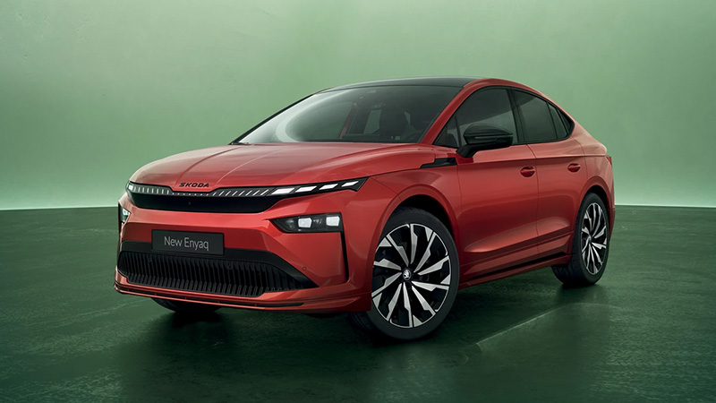 Škoda Enyaq Coupé Sportline skoda enyaq coupe sportline exterier 2