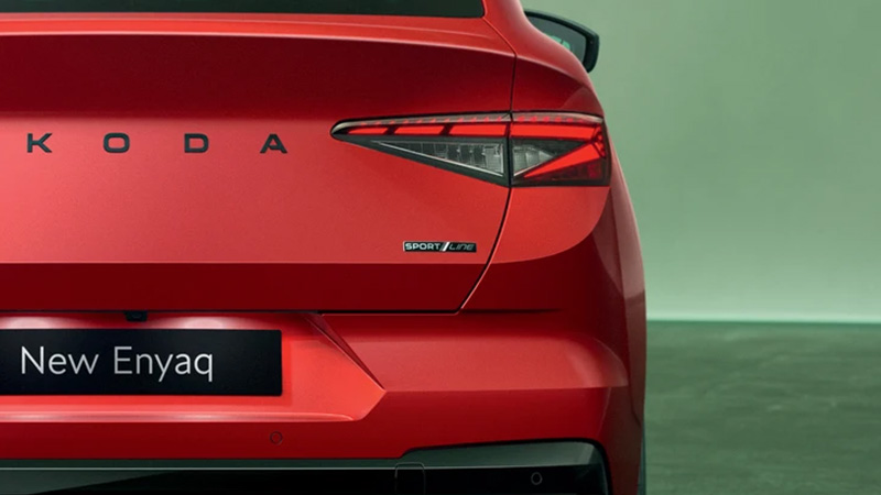 Škoda Enyaq Coupé Sportline skoda enyaq coupe sportline exterier 4