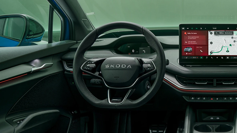 Škoda Enyaq Coupé Sportline skoda enyaq coupe sportline exterier 2