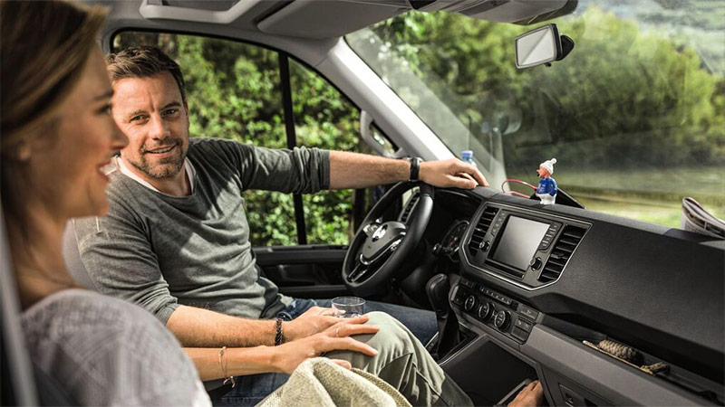 Volkswagen Grand California vw grand california interier 1