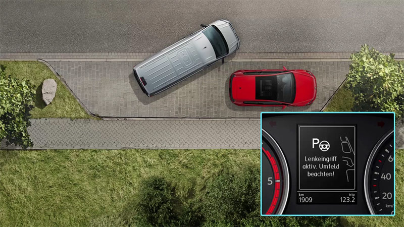 Volkswagen Grand California vw grand california park assist