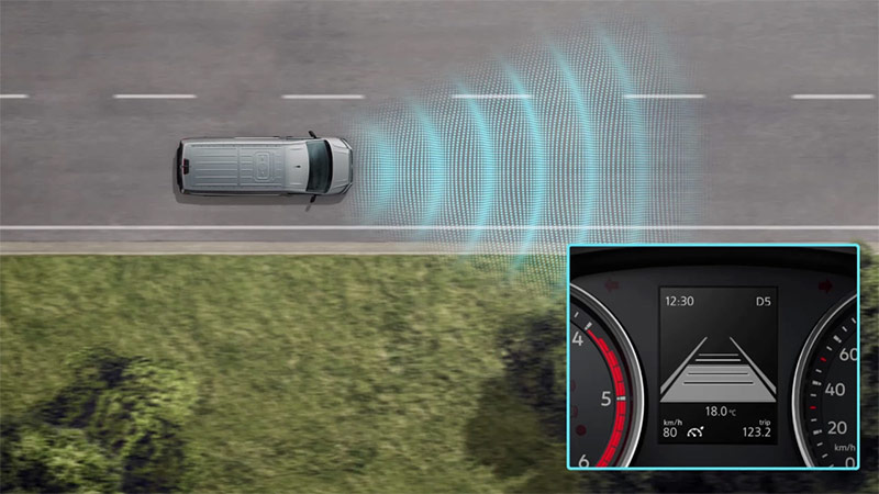 Volkswagen Grand California vw grand california regulace odstupu acc