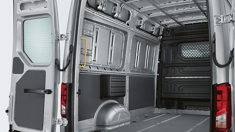 vw crafter skrinovy vuz bocni oblozeni