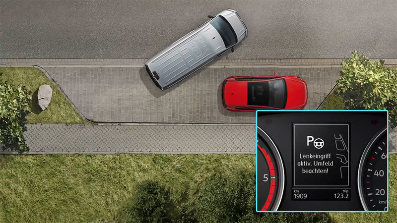 vw transporter park assist