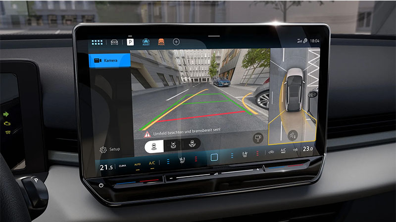 Volkswagen T-Roc asistenční systémy