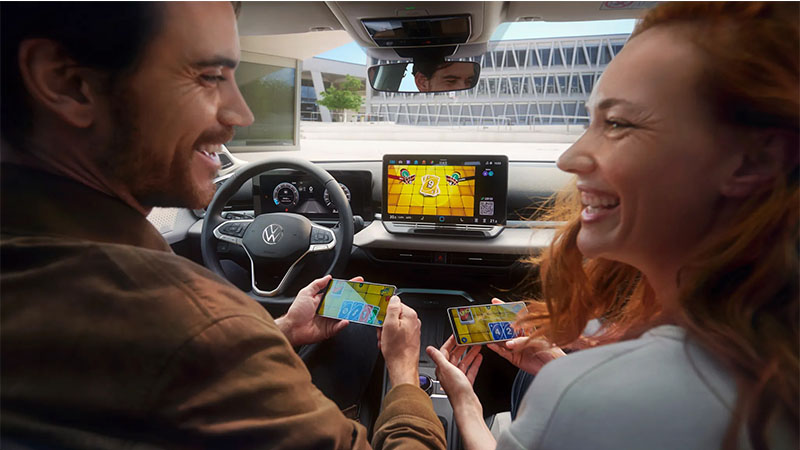 Volkswagen T-Roc interiér vozu