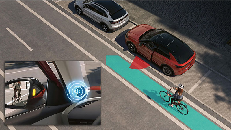 Volkswagen T-Roc asistenční systémy