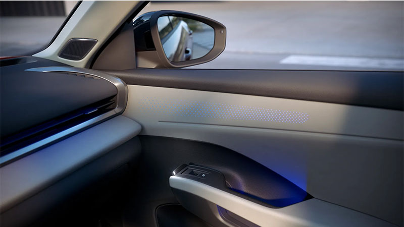 Volkswagen T-Roc interiér vozu