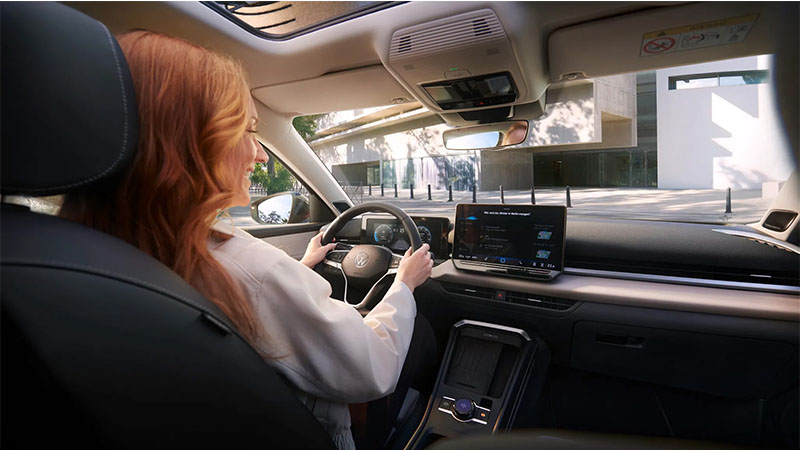 Volkswagen T-Roc interiér vozu