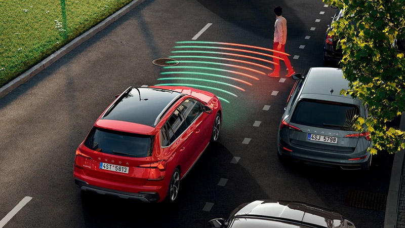 skoda kamiq front assist