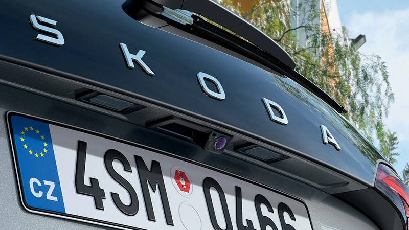 skoda scala monte carlo parkovaci kamera