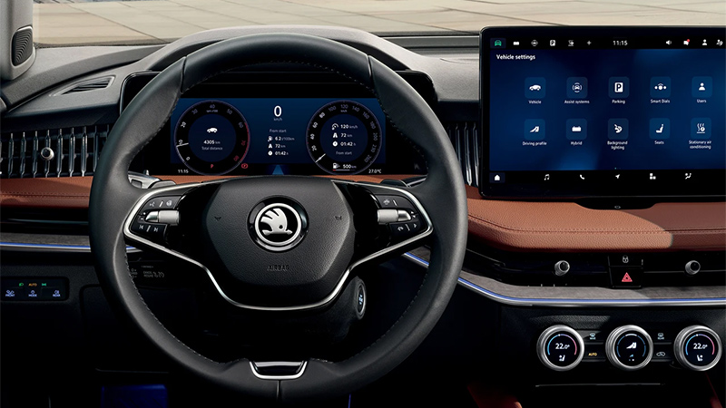 skoda superb combi v jednoduchosti je krasa